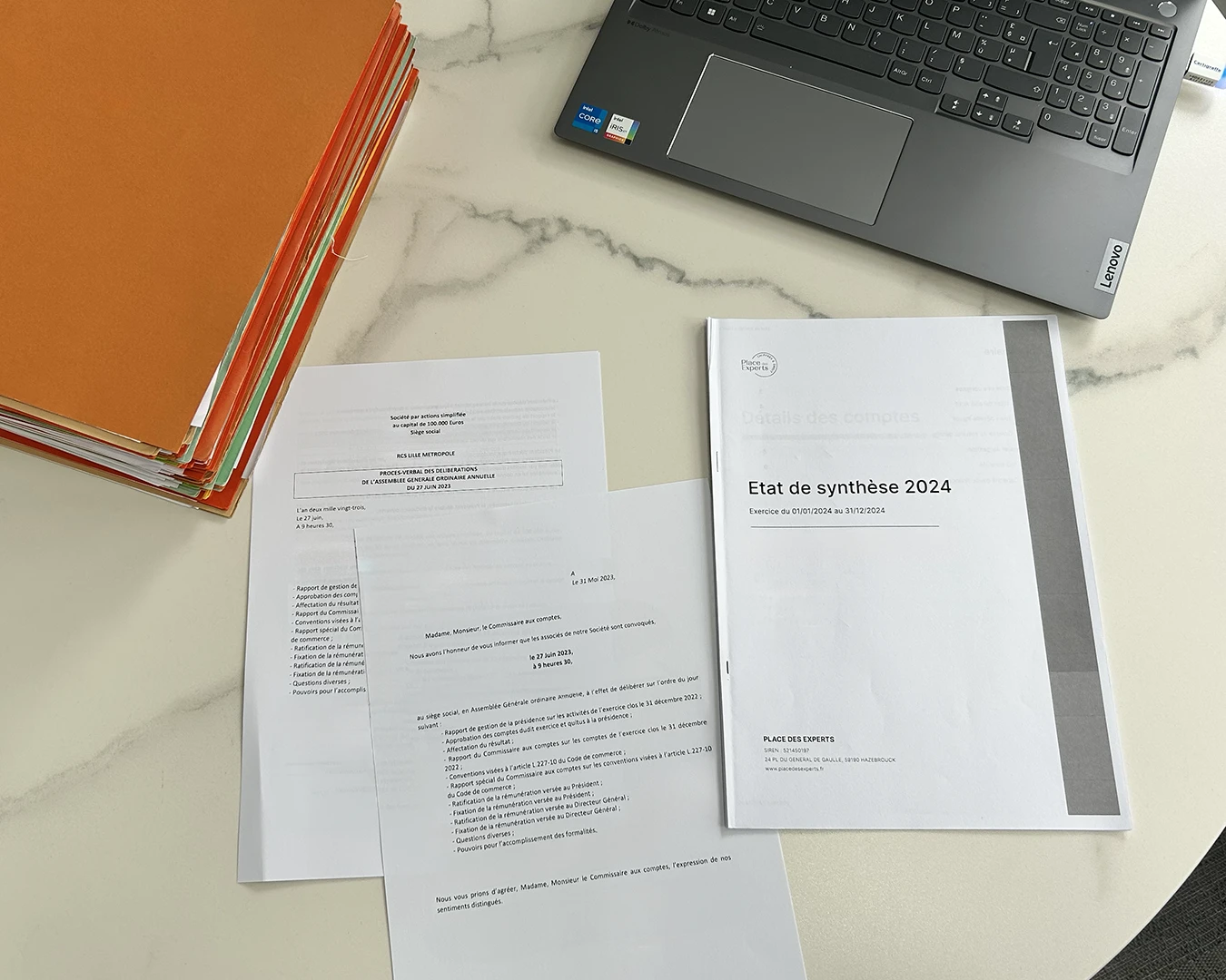 Approbation des comptes annuels